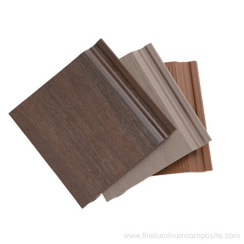 Outdoor Cladding Decorative Wood Plastic Composite Panel